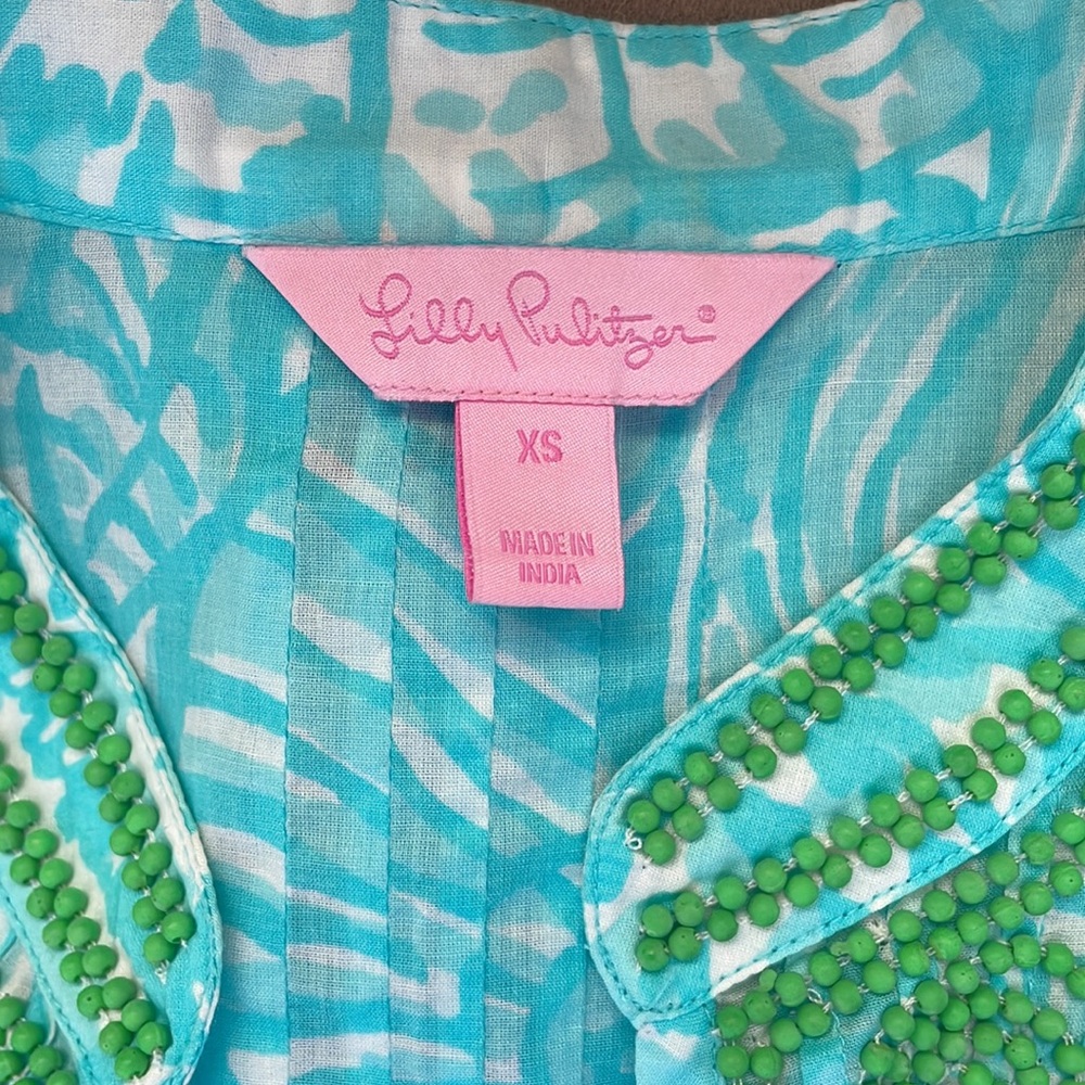 Lily Pulitzer beach coverup - Picture 4 of 4